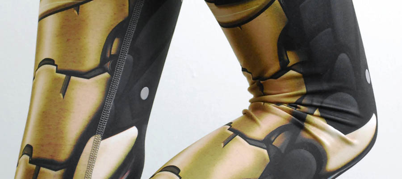 Illustration for article titled These robotic armor leggings will bring out your inner cyborg